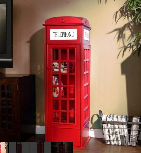 Phone booth cabinet