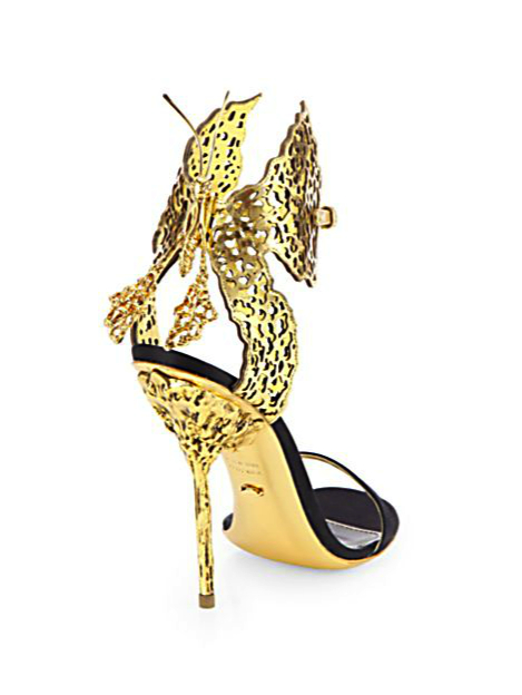 butterfly sandals sergio rossi