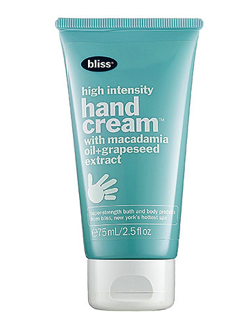bliss hand cream