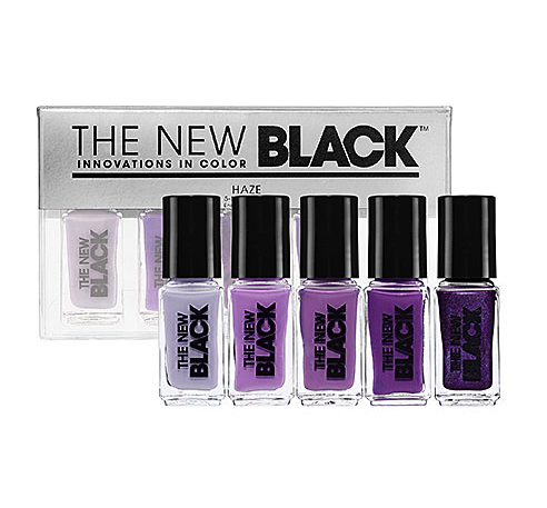 the new black ombre polish set