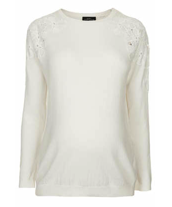 topshop maternity sweater