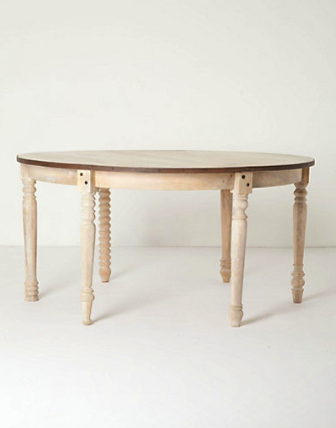 Anthropologie dining table