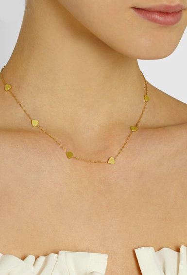 Jennifer Meyer hearts by the inch necklace