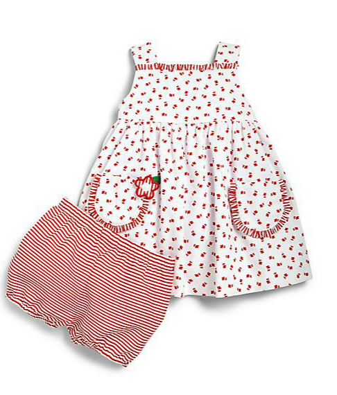 Florence Eiseman dress and bloomers set