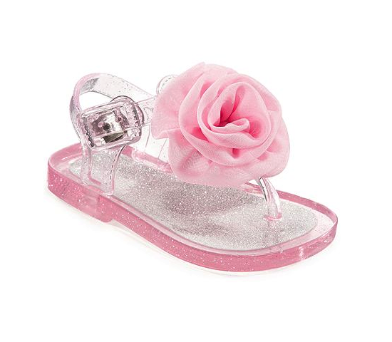 First Impressions jelly sandals