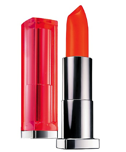 Maybelline color sensational vivids lip color in electric orange