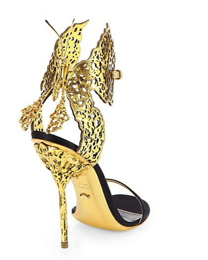Sergio Rossi butterfly shoes