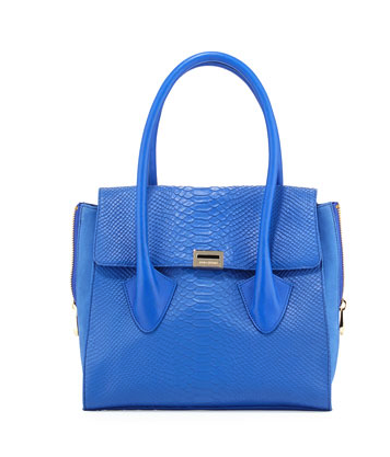 Pour la Victoire snake embossed tote