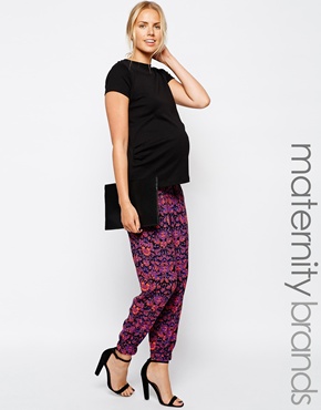 New Look maternity pants - fashionable maternity clothes