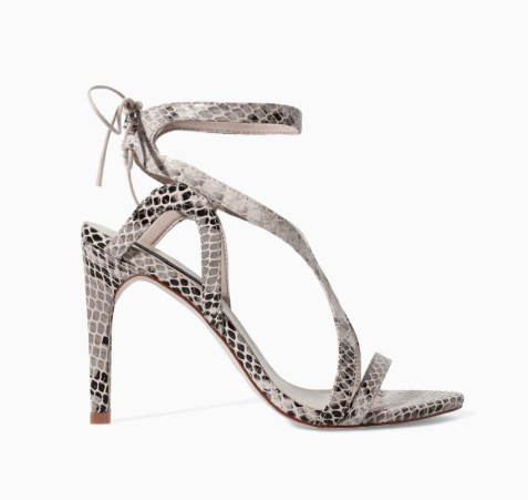 Zara sandals - textured accessories
