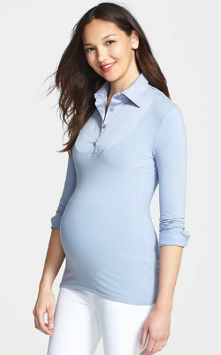 Elizabeth Daniel New York maternity top
