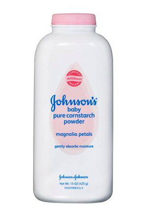 Johnson's baby powder - beauty secrets