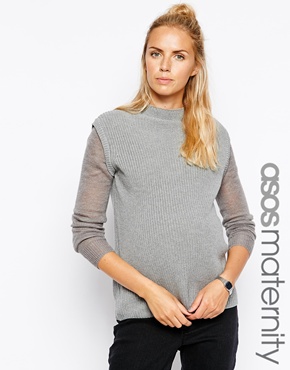 Asos maternity sweater