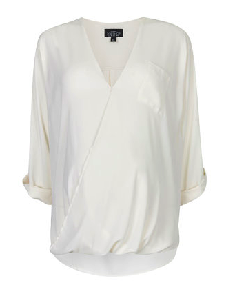Topshop maternity blouse