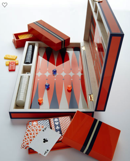 Jonathan Adler backgammon set
