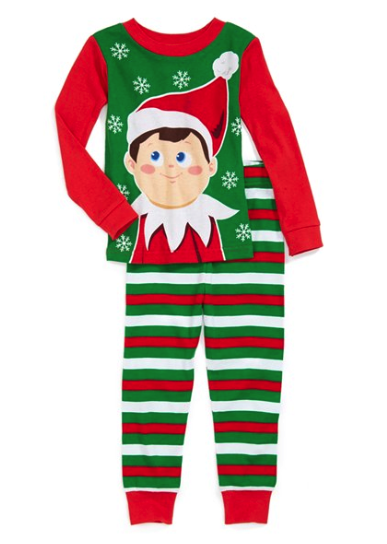 Elf on the Shelf pajamas