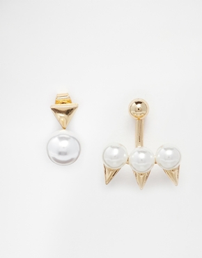 Asos mismatched earrings