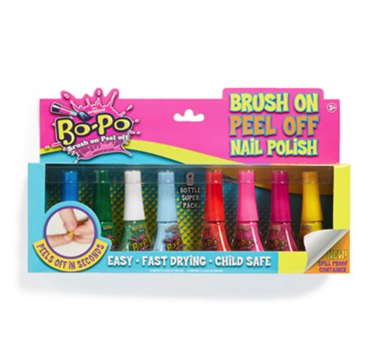 Bo Po peel off nail polish kit