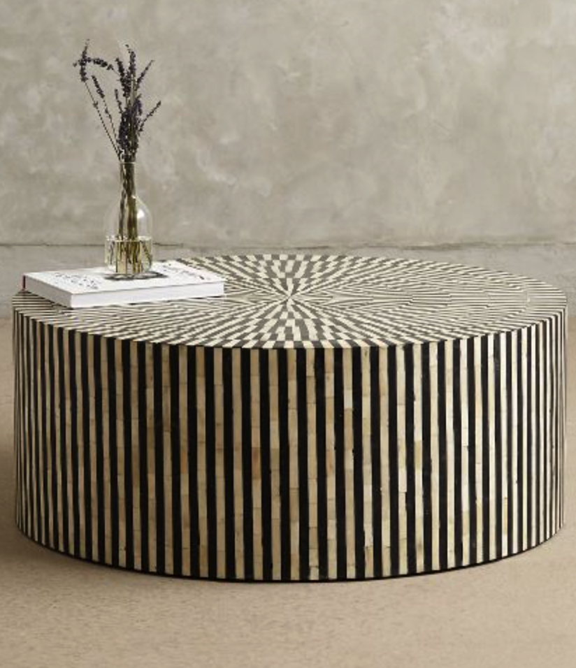 Anthropologie coffee table