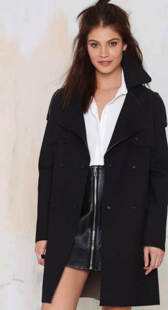 Nasty Gal trench