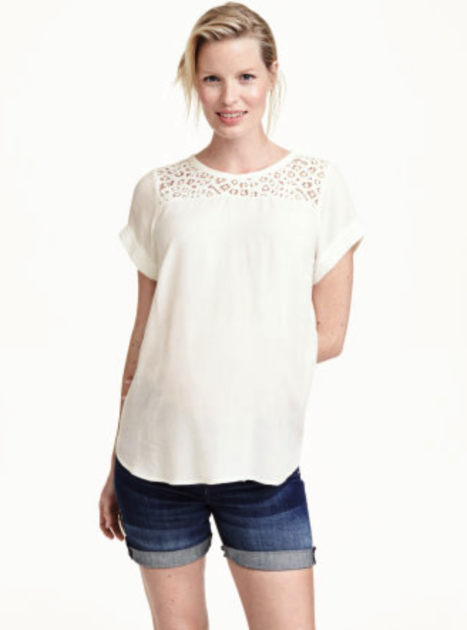H&M maternity blouse